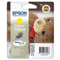 Žlutá inkoustová kazeta EPSON pro Stylus D68/D88 (T0614) - Originální