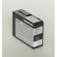 Černá, fotografická inkoustová kazeta EPSON pro Stylus Pro 3800 (T5801) - Originální