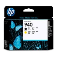 Černá a žlutá tisková hlava HP 940 Officejet (HP940, HP-940, C4900A) - Originální