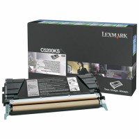 Černá tonerová kazeta Lexmark C520/C530 (1.500 stran), RETURN - Originální