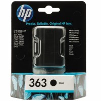 Černá inkoustová kazeta HP 363 (HP363, HP-363, C8721EE) - Originální