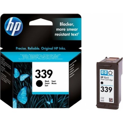 Černá inkoustová tisková kazeta HP 339 (HP339, HP-339, C8767EE) - Originální