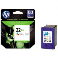 Tříbarevná inkoustová tisková kazeta HP 22XL (HP22XL, HP-22XL, C9352CE) - Originální