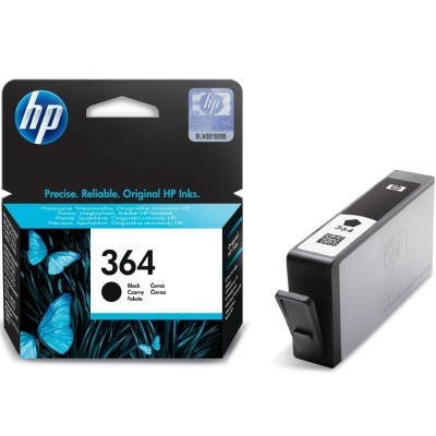 Černá inkoustová kazeta HP 364 (HP364, HP-364, CB316EE) - Originální