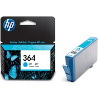 Azurová inkoustová kazeta HP 364 (HP364, HP-364, CB318EE) - Originální