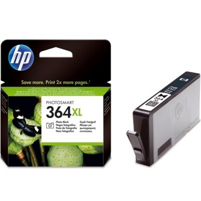 Fotografická, černá inkoustová kazeta HP 364XL (HP364XL, HP-364XL, CB322EE) - Originální