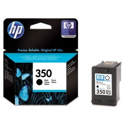Černá inkoustová kazeta HP 350 (HP350, HP-350, CB335EE) - Originální
