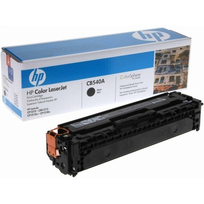 Černá tonerová kazeta HP CB540A pro Color LaserJet CP1215 - Originální
