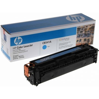 Azurová tonerová kazeta HP CB541A pro Color LaserJet CP1215 - Originální