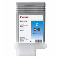 Azurová inkoustová kazeta Canon PFI-102 CYAN (iPF-500, 700) - Originální