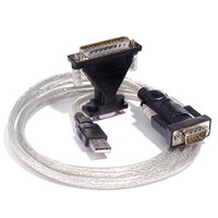 PremiumCord USB 2.0 - RS 232 převodník s kabelem, osazen chipem od firmy FTDI