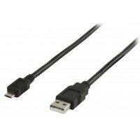 PremiumCord micro USB kabel, A-B, USB 2.0, 5m