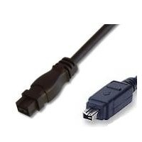 PremiumCord FireWire 800 kabel, 1394B 9pin-4pin, 3m