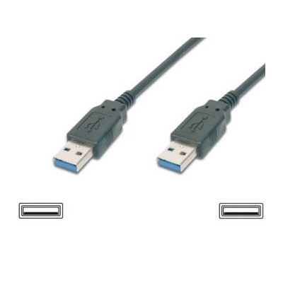 PremiumCord Kabel USB 3.0 Super-speed 5Gbps  A-A, 9pin, 2m