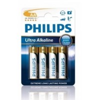 Alkalické baterie Philips ExtremeLife AA 1.5V, 4ks