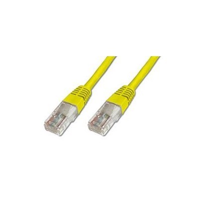 PremiumCord Patch kabel UTP RJ45-RJ45 CAT6 10m žlutá