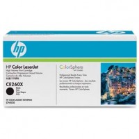 Černá tonerová kazeta HP (CE260X) pro Color LaserJet CP4025 - Originální