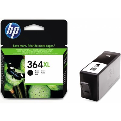 Černá inkoustová kazeta HP 364XL (HP364XL, HP-364XL, CN684EE) - Originální