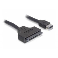 DeLock kabel  eSATAp na SATA 22 pin délka 1m, pro 2,5" i 3,5" HDD