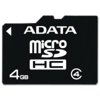 ADATA 4GB MicroSDHC Class 4
