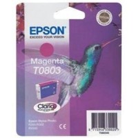 Purpurová inkoustová kazeta Epson pro Stylus Photo R265,360 (T0803) - Originální
