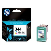 Tříbarevná inkoustová tisková kazeta HP 344 (HP344, HP-344, C9363EE) - Originální