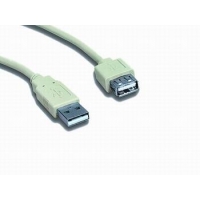 Kabel USB A-A 0,75m 2.0 prodl.