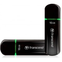 Transcend JetFlash 600 flashdisk 16GB USB 2.0,JetFlash Elite SW, černý,18/32MB/s