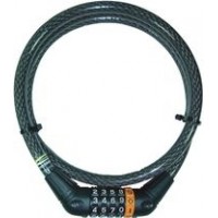 Kabelový zámek Security Plus Z 69, (O x d) 12 mm x 1500 mm, šedá