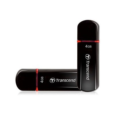 4GB Transcend JetFlashV600, USB2.0, červený, HIGH SPEED