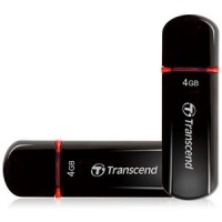 4GB Transcend JetFlashV600, USB2.0, červený, HIGH SPEED