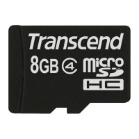 Transcend microSDHC 8GB Class 4 bez adaptéru