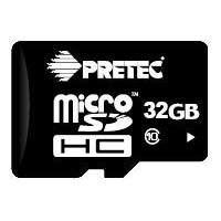 Pretec microSDHC 32GB Class 10 (HD Video Card)