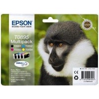 Barevné inkoustové kazety EPSON CMYK Multipack (T0895) - Originální