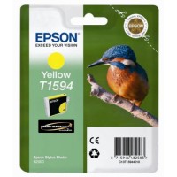 Žlutá inkoustová kazeta EPSON T1594 pro Photo R2000 - Originální