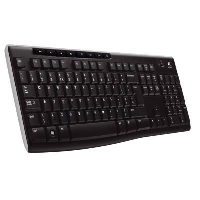 Logitech Klávesnice Wireless Keyboard K270, CZ