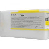 Žlutá inkoustová náplň Epson (T6534) pro Epson Stylus Pro 4900 - Originální