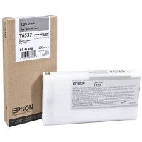 Světle černá inkoustová náplň Epson (T6537) pro Epson Stylus Pro 4900 - Originální