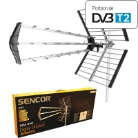 Venkovní DVB-T2 anténa SENCOR SDA-640