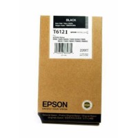 Fotografická, černá inkoustová kazeta EPSON pro Stylus Pro 7400 (T6121) - Originální
