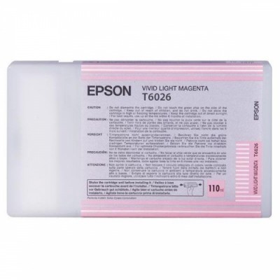 Světlá, purpurová inkoustová kazeta EPSON Vivid pro Stylus Pro 7880 (T6026) - Originální