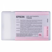 Světlá, purpurová inkoustová kazeta EPSON Vivid pro Stylus Pro 7880 (T6026) - Originální