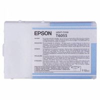 Světlá, azurová inkoustová kazeta EPSON pro Stylus Pro 4800 (T6055) - Originální