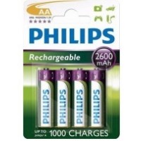 Nabíjecí baterie Philips MultiLife AA 2600 mAh, 4ks