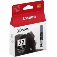 Černá, matná inkoustová kazeta Canon PGI-72 MBK (PGI 72, PGI72, PIXMA PRO-10) - Originální