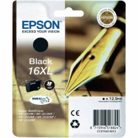 Černá inkoustová kazeta EPSON T1631 16XL pro WorkForce 2010/2510 (WF-2010, WF-2510) - Originální