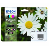 Barevné inkoustové kazety EPSON T1806 CMYK Pack pro Expression Home XP-102/XP-205/XP-405 - Originální
