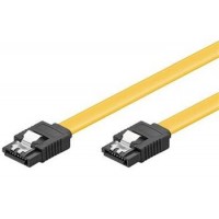 PremiumCord 1.0m SATA 3.0 datový kabel  1.5GBs / 3GBs / 6GBs, kov.západka