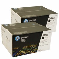 Černá tonerová kazeta HP (CE250XD) Dual pack pro Color LaserJet CP3525 - Originální