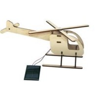 Solární dřevěný vrtulník Sol Expert 40260